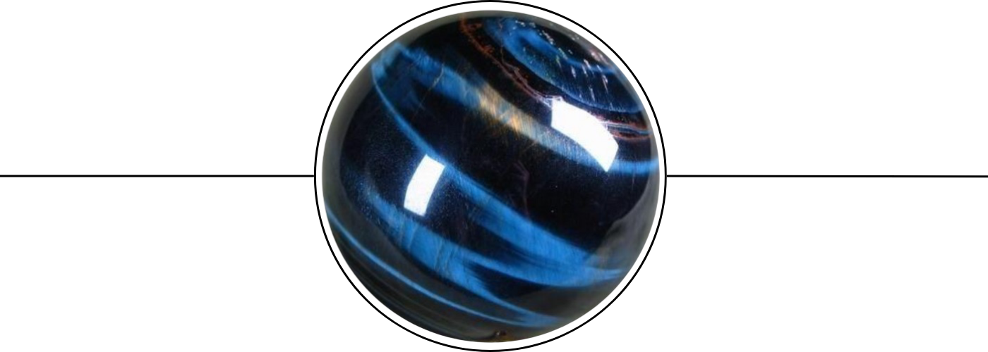 Blue tiger eye (hawkeye) bracelet, necklace and crystal set for focus, intuition and professional success