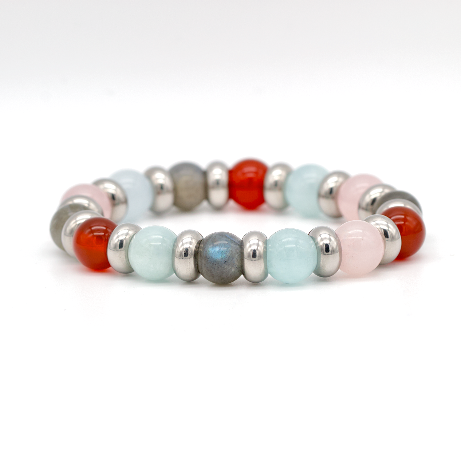 Bracelet femme Dalmatien Labradorite 2223