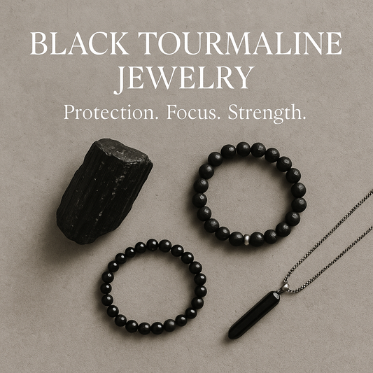 Black Tourmaline Jewelry: Protection, Focus, and Emotional Strength