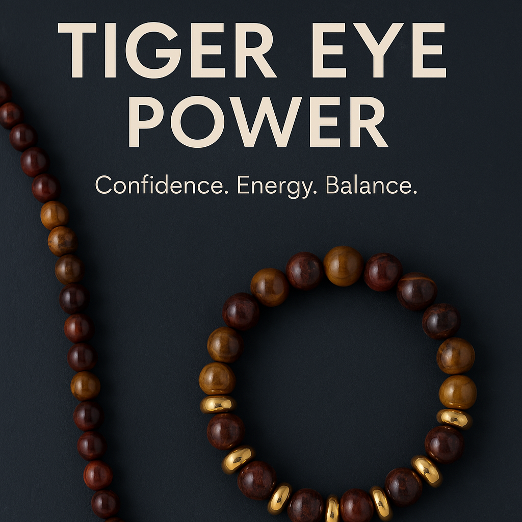 Tiger Eye Bracelets for Men: Confidence, Focus & Energy in One Stone