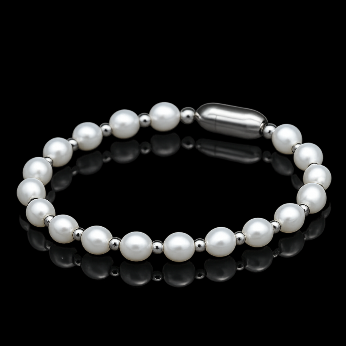Women’s Pearl Bracelet for Emotional Balance & Feminine Wisdom
