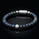 Men’s Empowering Black Pearl Bracelet – Confidence, Emotional Balance