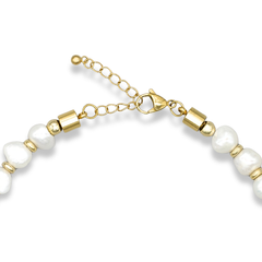 Women's Irregular Pearl Choker – Feminine Energy & Inner Wisdom in Gold